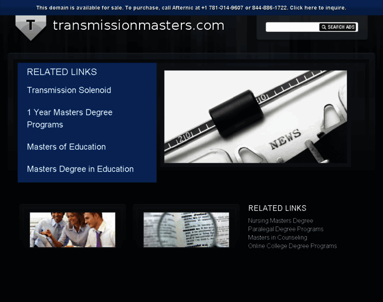 Transmissionmasters.com thumbnail