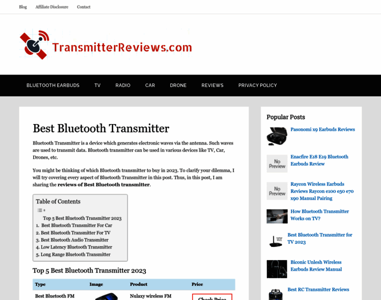 Transmitterreviews.com thumbnail