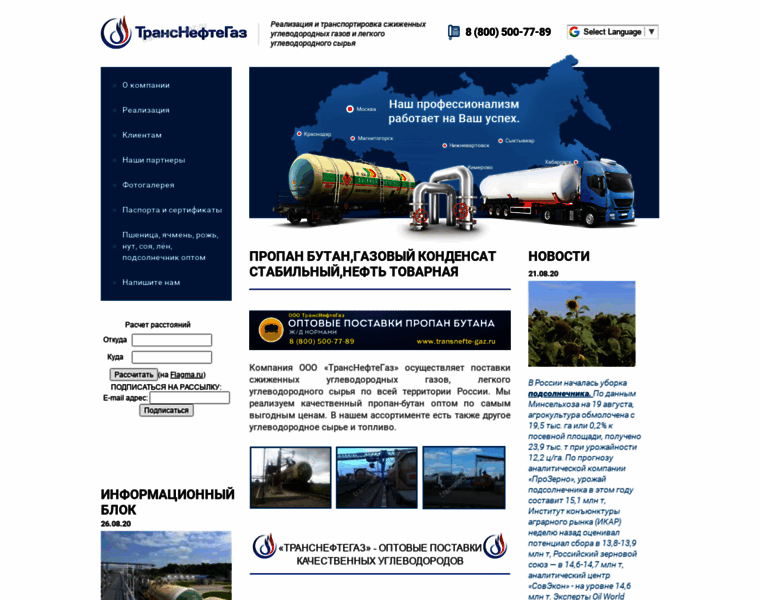 Transnefte-gaz.ru thumbnail