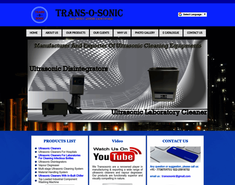 Transosonic.com thumbnail