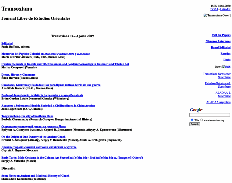 Transoxiana.com.ar thumbnail