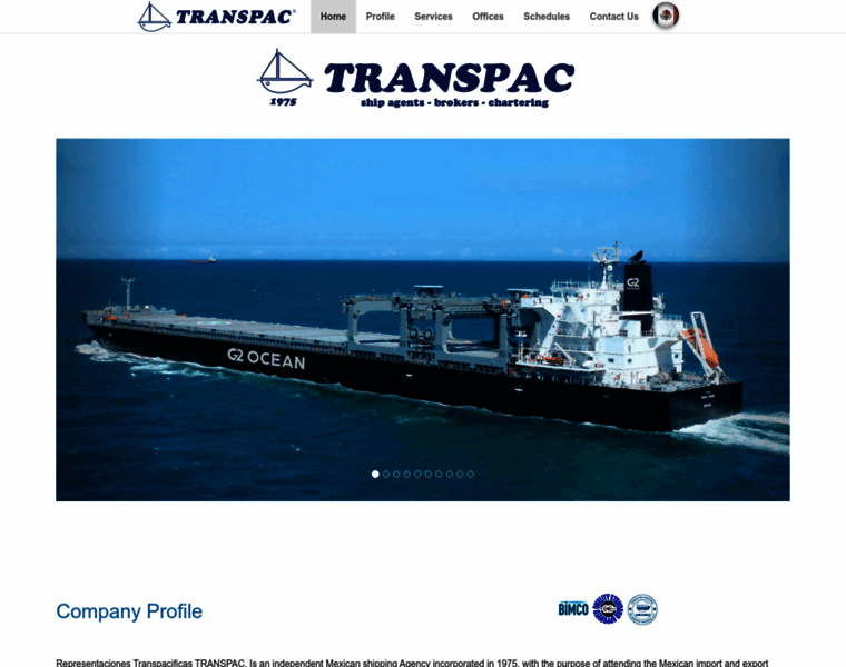 Transpac.com.mx thumbnail