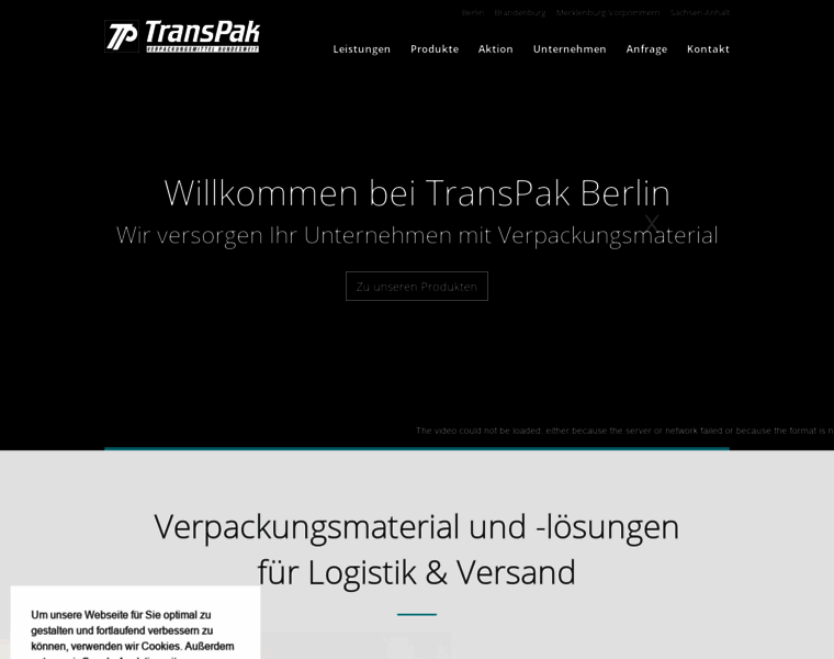 Transpak-berlin.de thumbnail