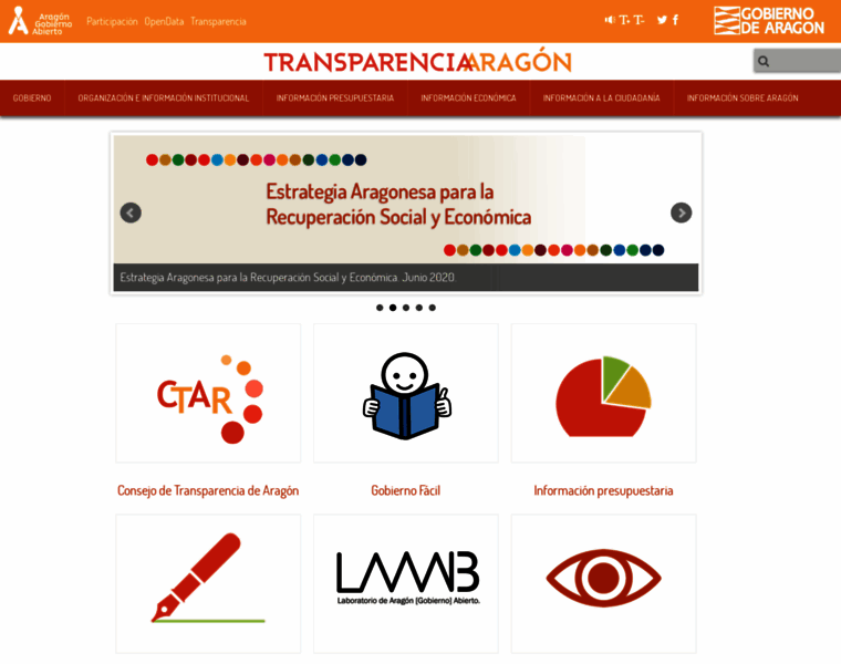 Transparencia.aragon.es thumbnail