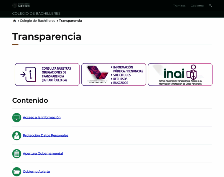 Transparencia.cbachilleres.edu.mx thumbnail