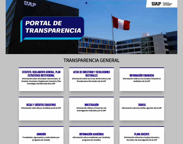 Transparencia.uap.edu.pe thumbnail