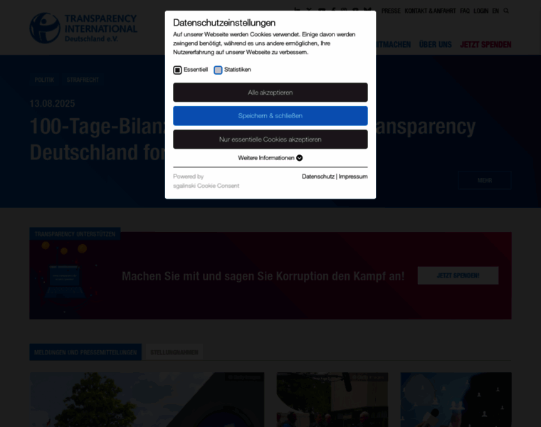 Transparency.de thumbnail