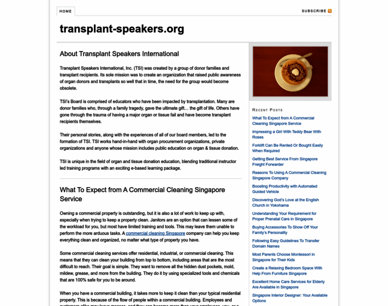 Transplant-speakers.org thumbnail