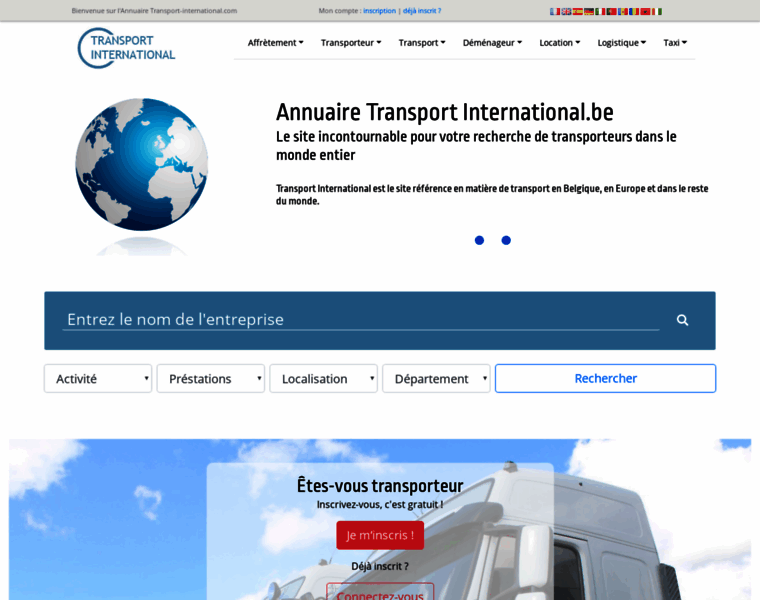 Transport-international.be thumbnail