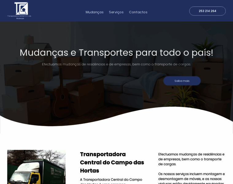 Transportadoracentral.pt thumbnail