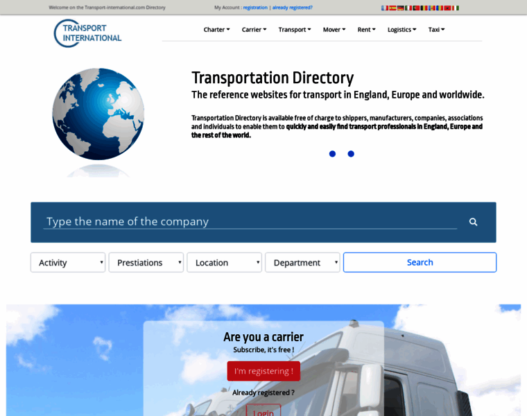 Transportation-directory.com thumbnail