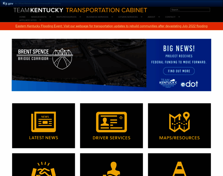 Transportation.ky.gov thumbnail