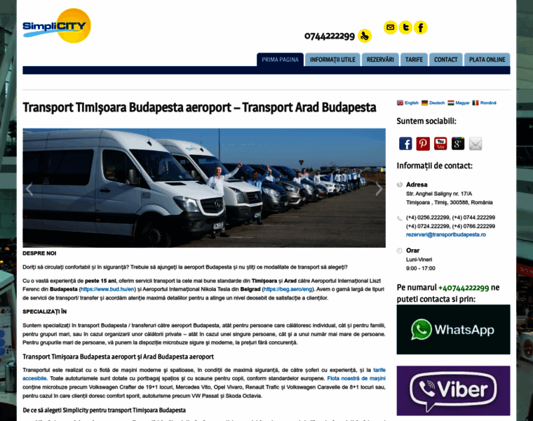 Transportbudapesta.ro thumbnail