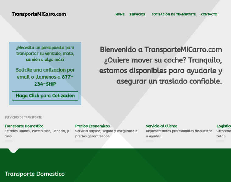 Transportemicarro.com thumbnail