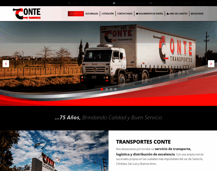 Transportesconte.com thumbnail