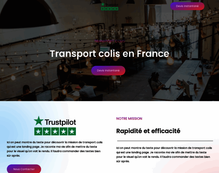 Transporteur-colis.fr thumbnail
