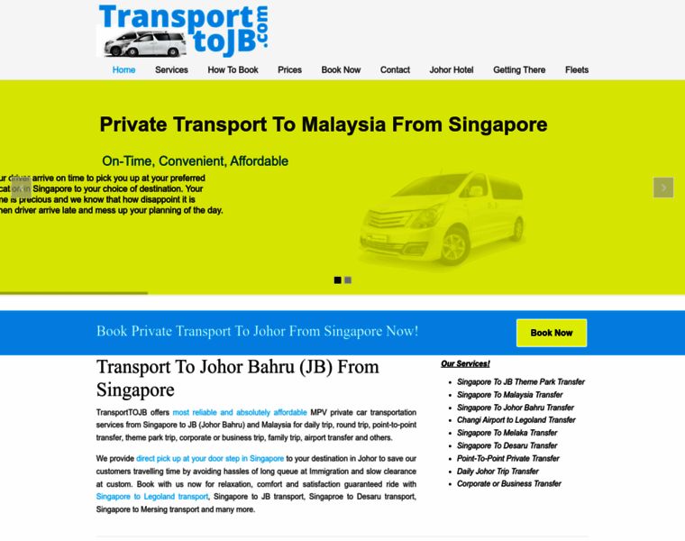 Transporttojb.com thumbnail