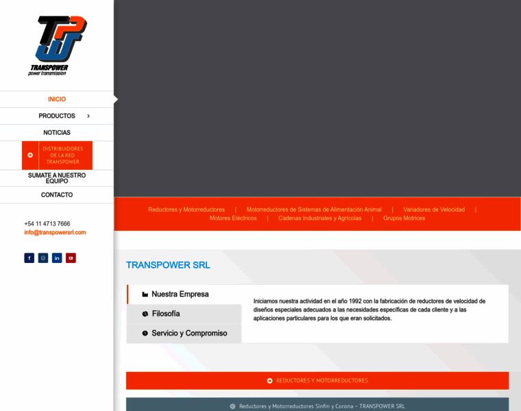 Transpowersrl.com thumbnail