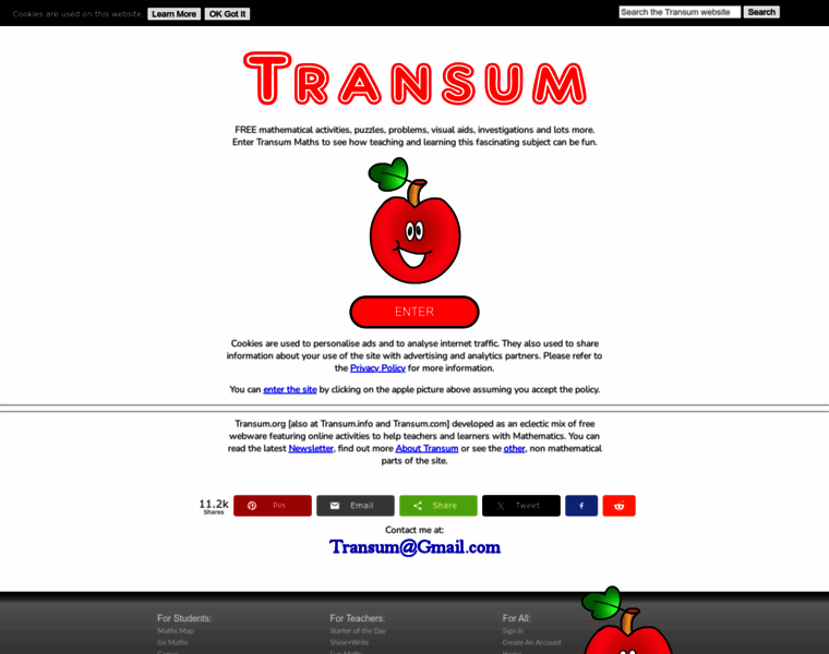 Transum.org thumbnail Transum.org thumbnail