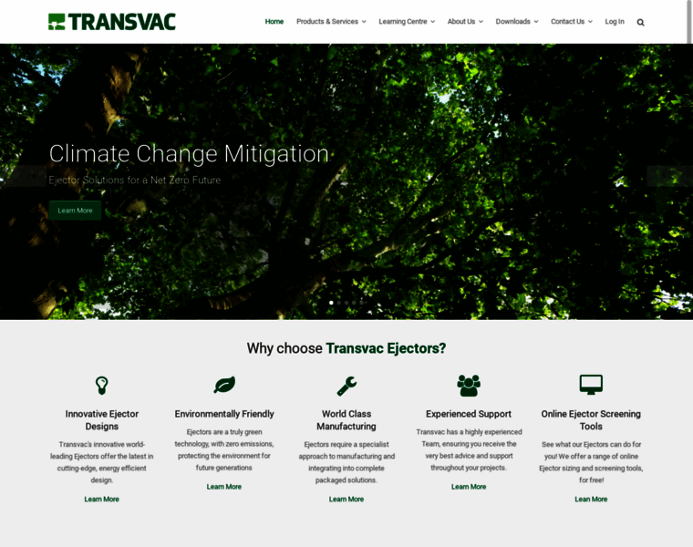 Transvac.co.uk thumbnail