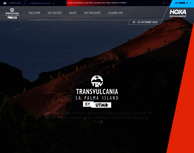 Transvulcania.com thumbnail