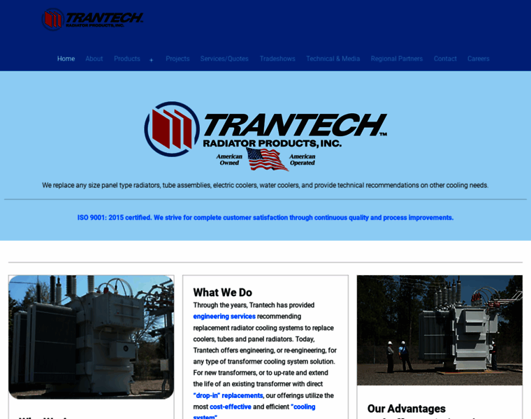 Trantechradiators.com thumbnail