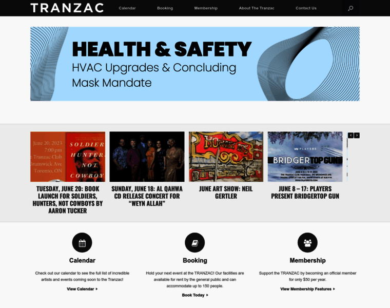 Tranzac.org thumbnail