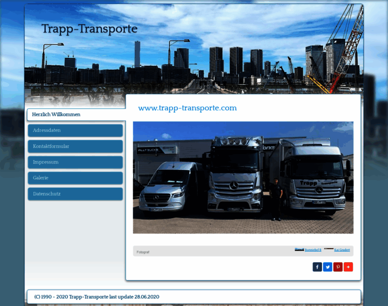 Trapp-transporte.com thumbnail
