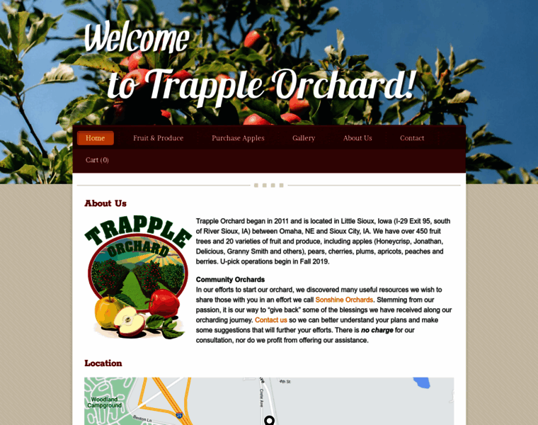 Trappleorchard.com thumbnail