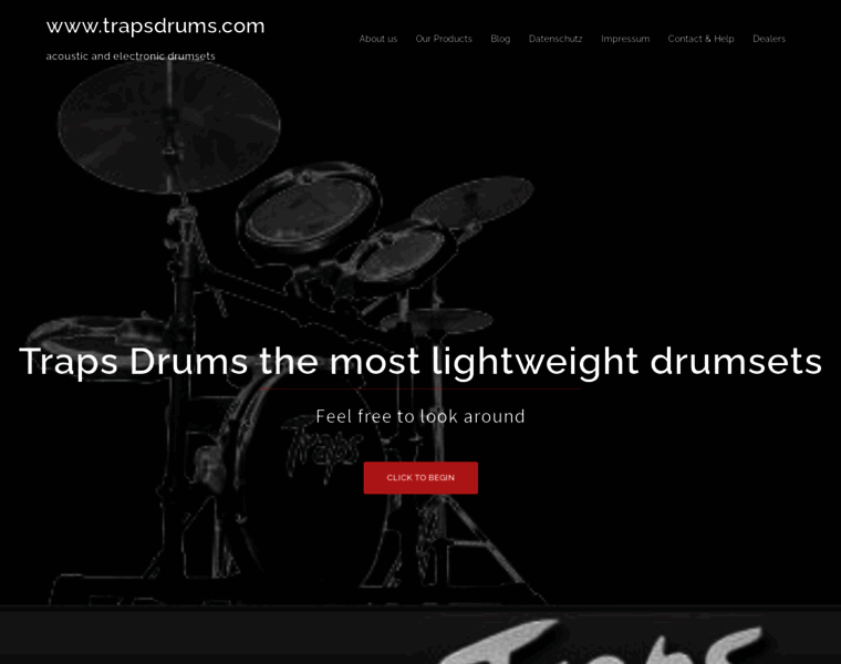 Trapsdrums.com thumbnail