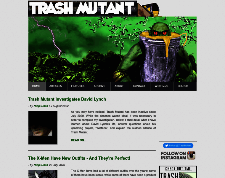Trashmutant.com thumbnail
