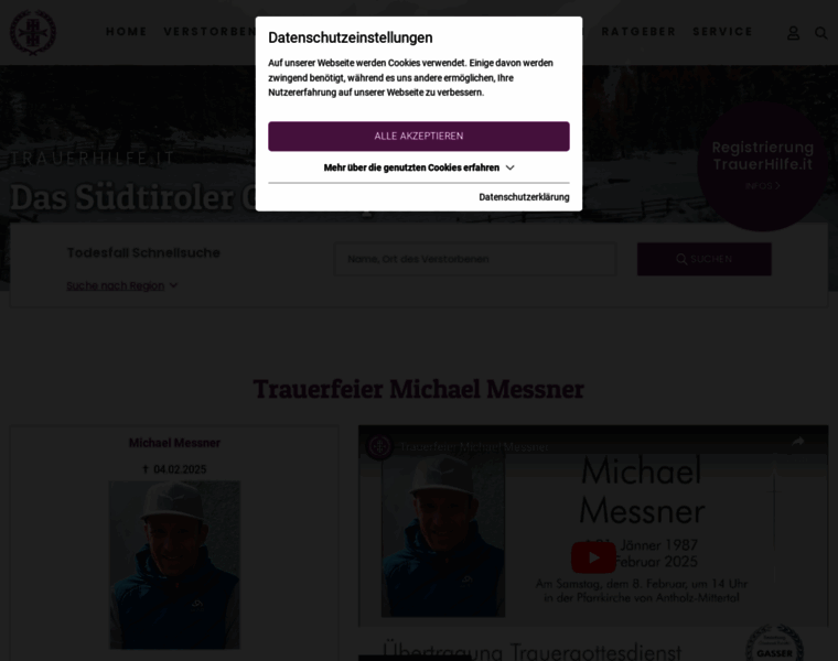 Trauerhilfe.it thumbnail