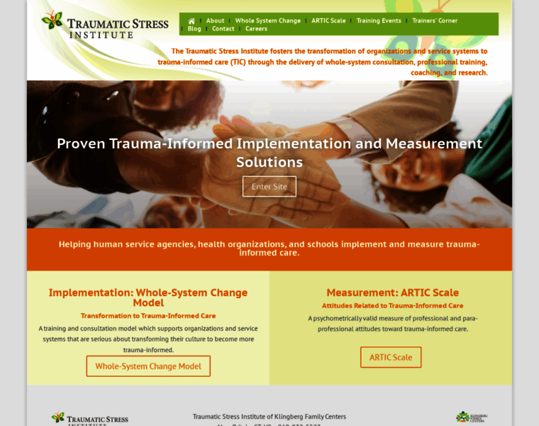 Traumaticstressinstitute.org thumbnail