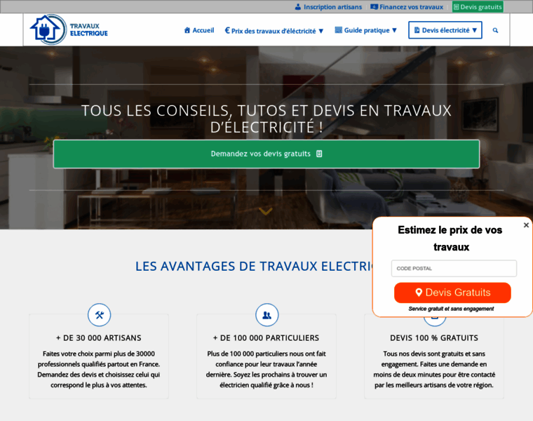 Travaux-electrique.com thumbnail