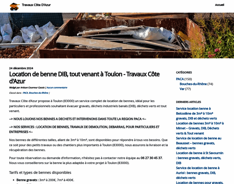 Travauxcotedazur.fr thumbnail