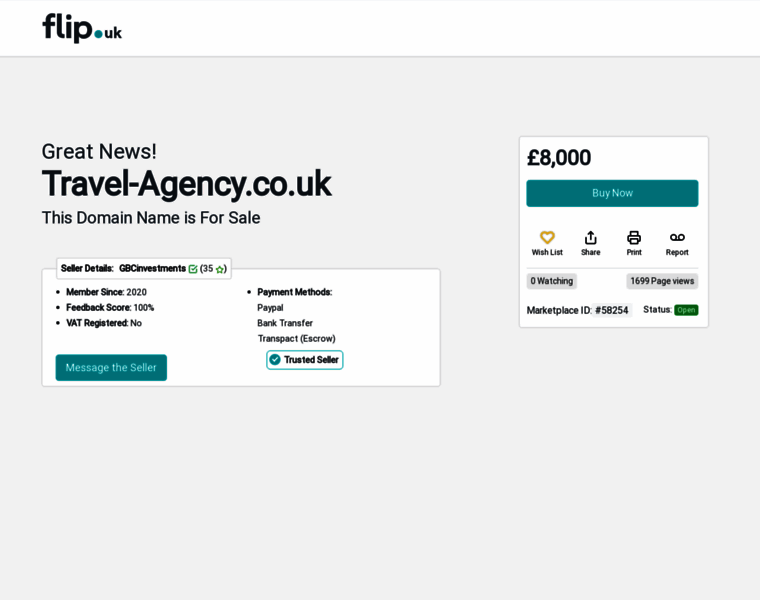 Travel-agency.co.uk thumbnail