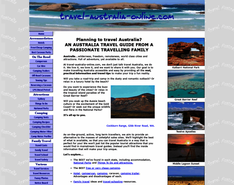 Travel-australia-online.com thumbnail
