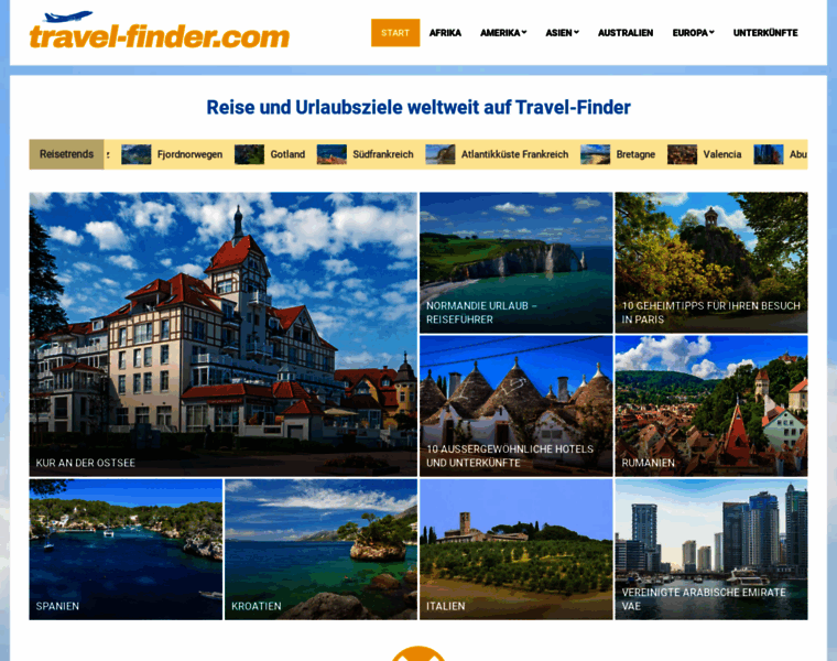 Travel-finder.com thumbnail
