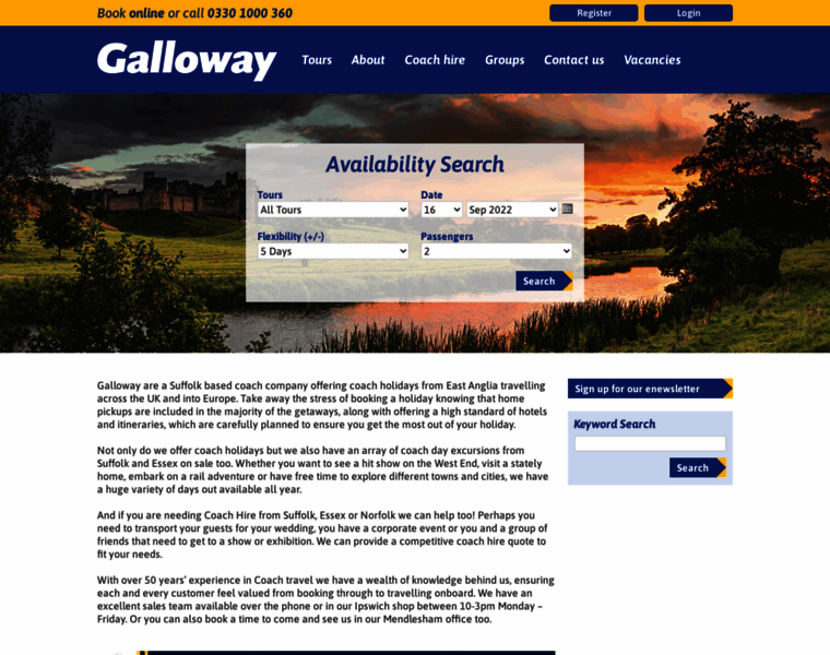 Travel-galloway.com thumbnail