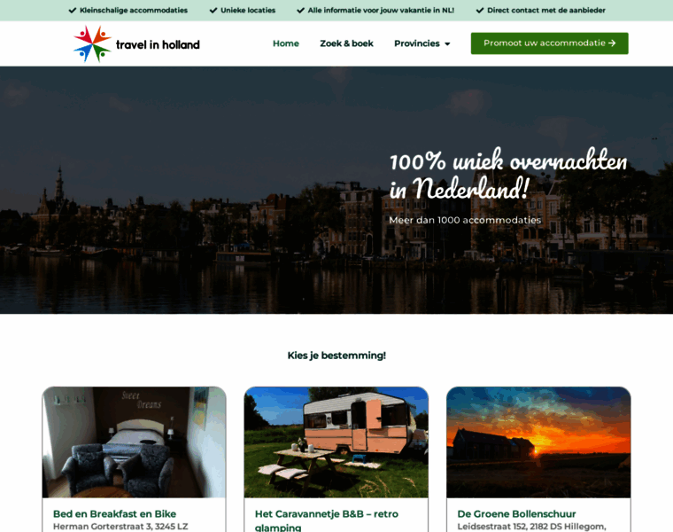 Travel-in-holland.nl thumbnail