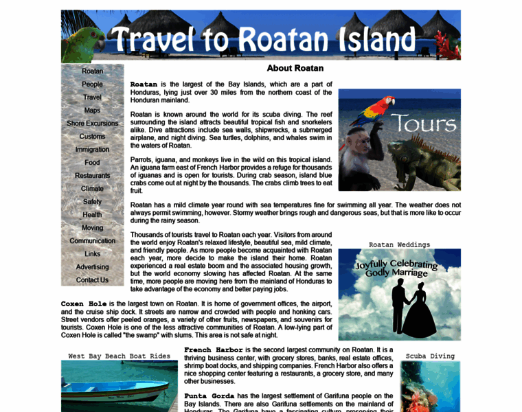 Travel-roatan.com thumbnail