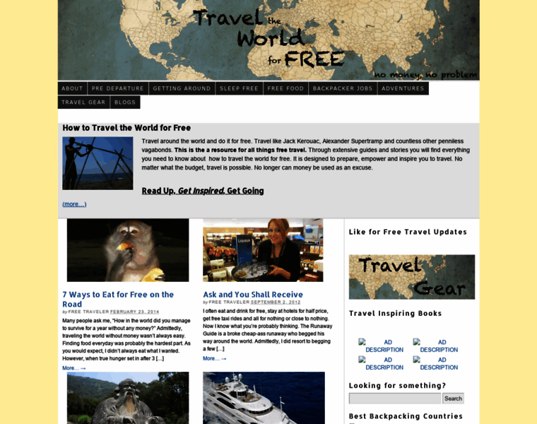 Travel-the-world-for-free.com thumbnail