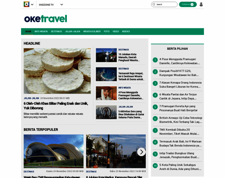 Travel.okezone.com thumbnail