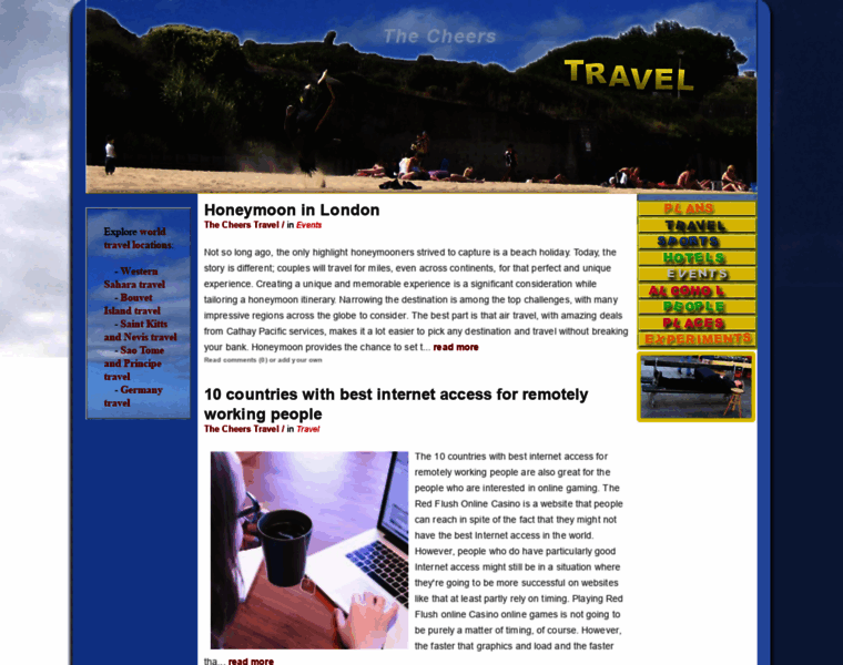 Travel.thecheers.org thumbnail