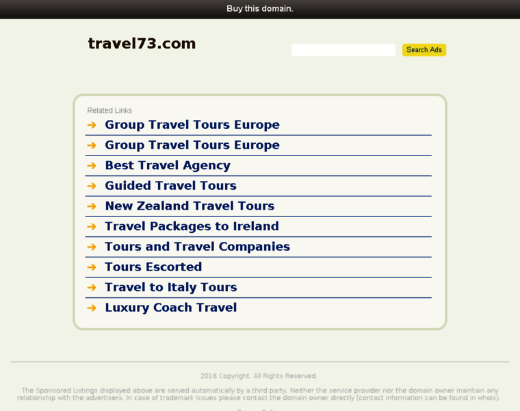 Travel73.com thumbnail