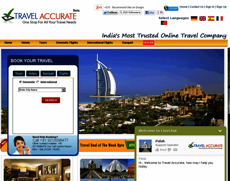 Travelaccurate.com thumbnail