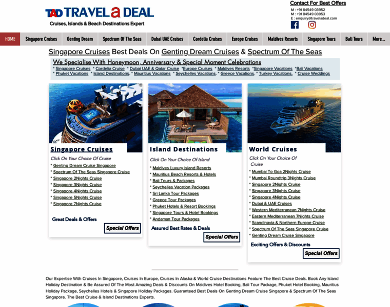 Traveladeal.com thumbnail