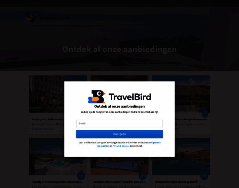 Travelbird.be thumbnail