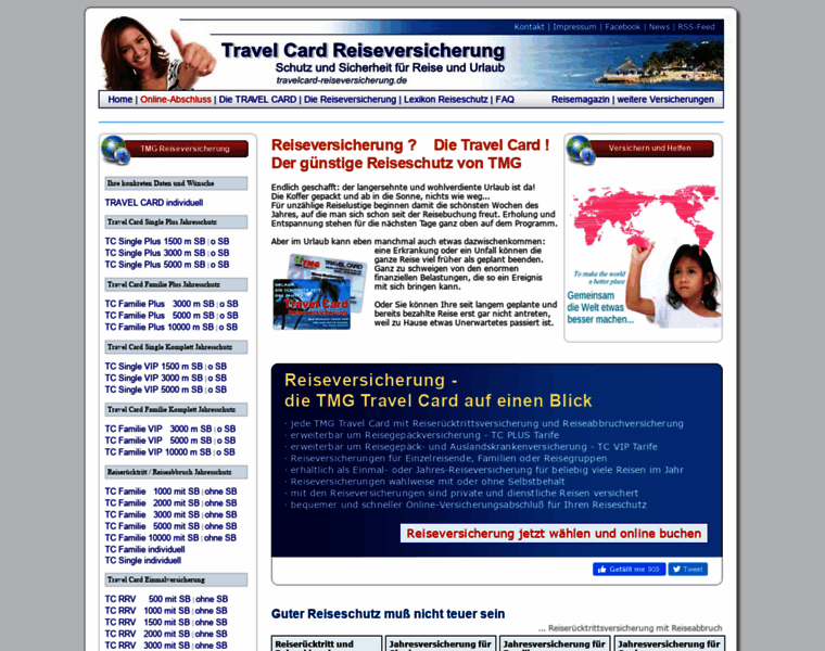 Travelcard-reiseversicherung.de thumbnail