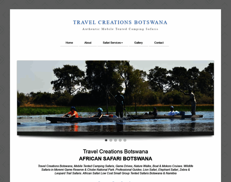 Travelcreationsbotswana.com thumbnail